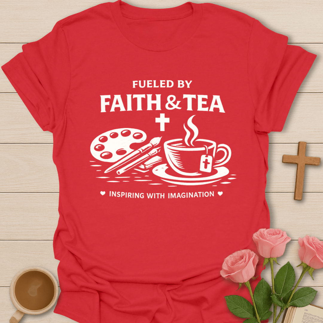 Creative Faith Tea Christian T-Shirt T-Shirt