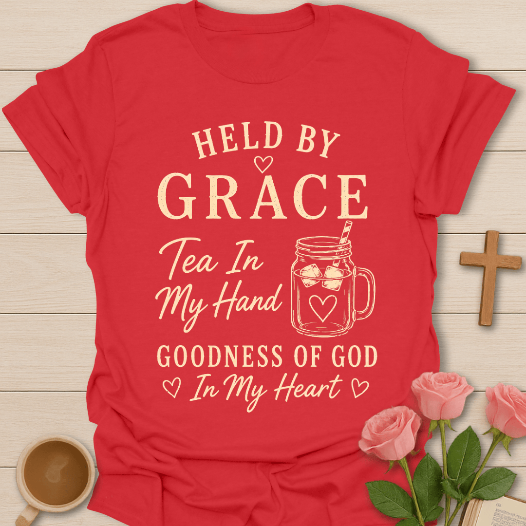 Goodness Of God T-Shirt KozzyCo Christian and tea lover design