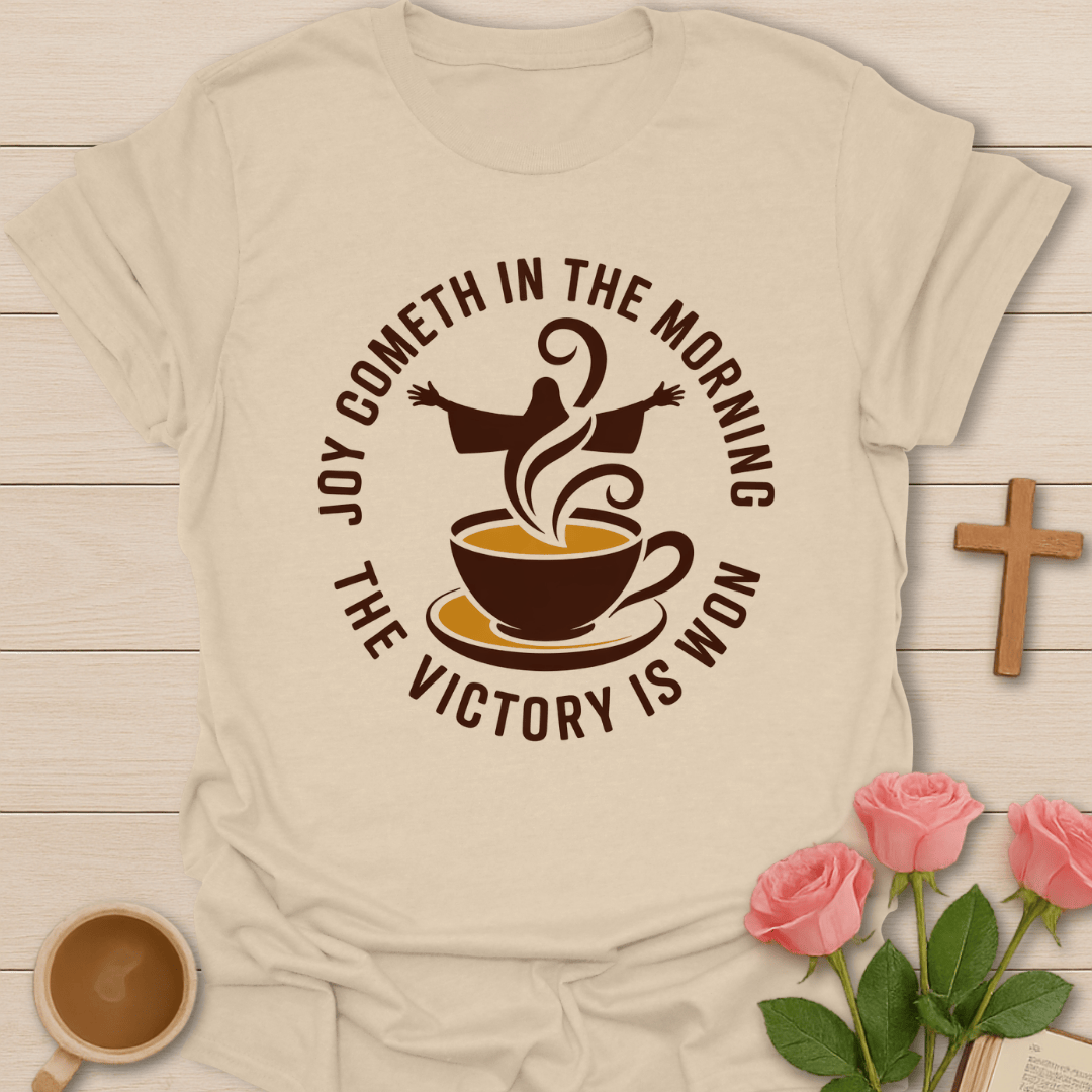 Joy Cometh Victory Tea T-Shirt T-Shirt