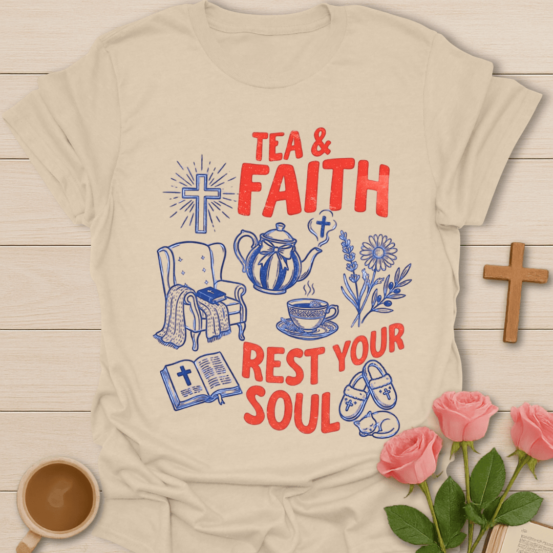 Tea & Faith Rest Your Soul T-Shirt T-Shirt