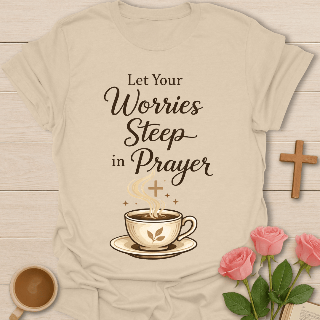 Worries Steep Prayer T-Shirt T-Shirt