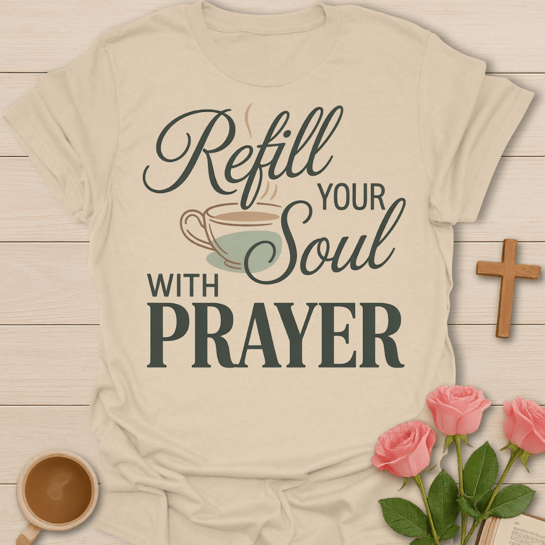 Refill Your Soul Prayer T-Shirt T-Shirt