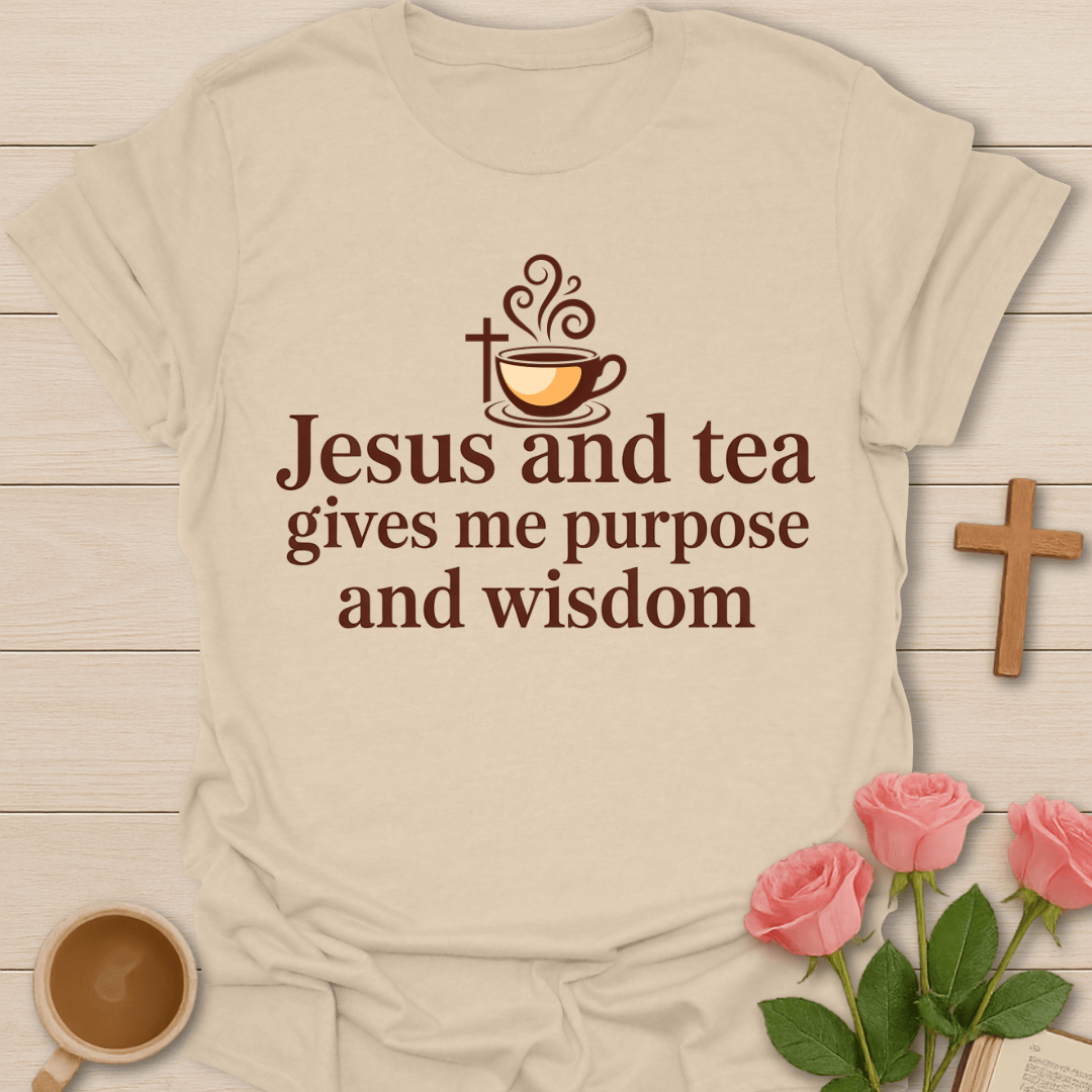Purpose Through Christ Tea T-Shirt T-Shirt