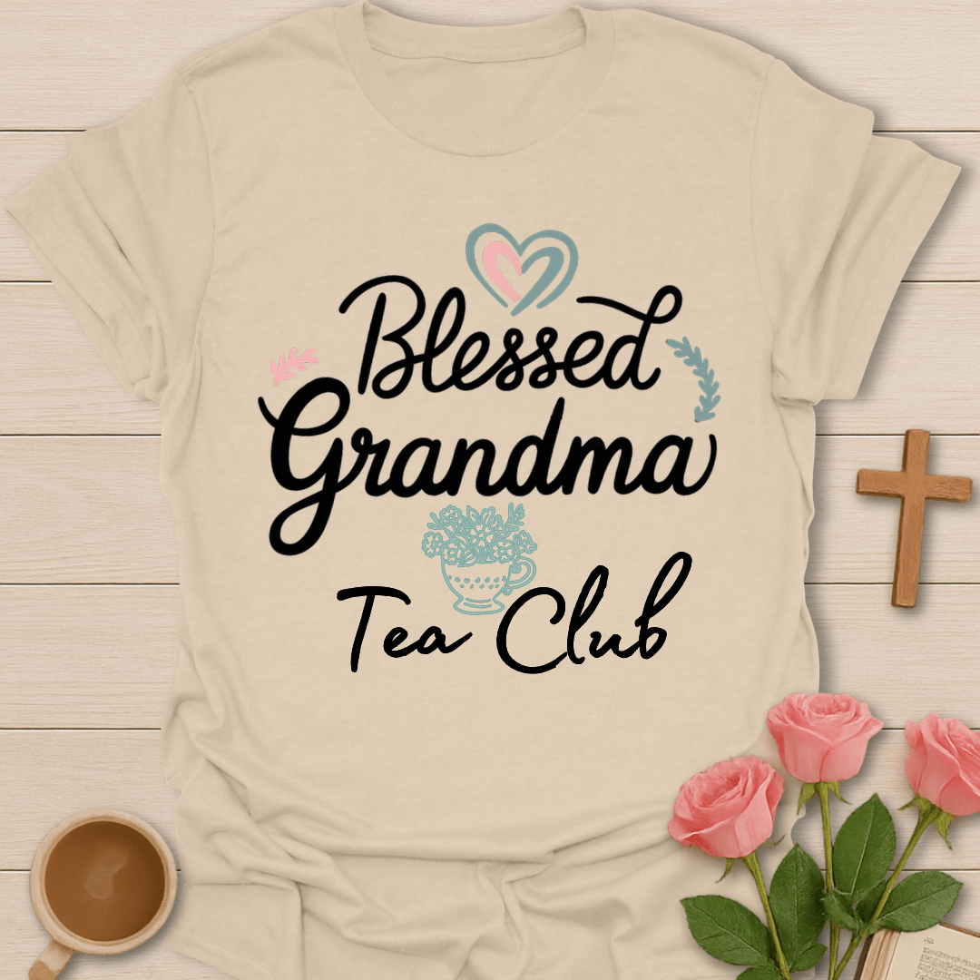 Blessed Grandma Tea T-Shirt T-Shirt