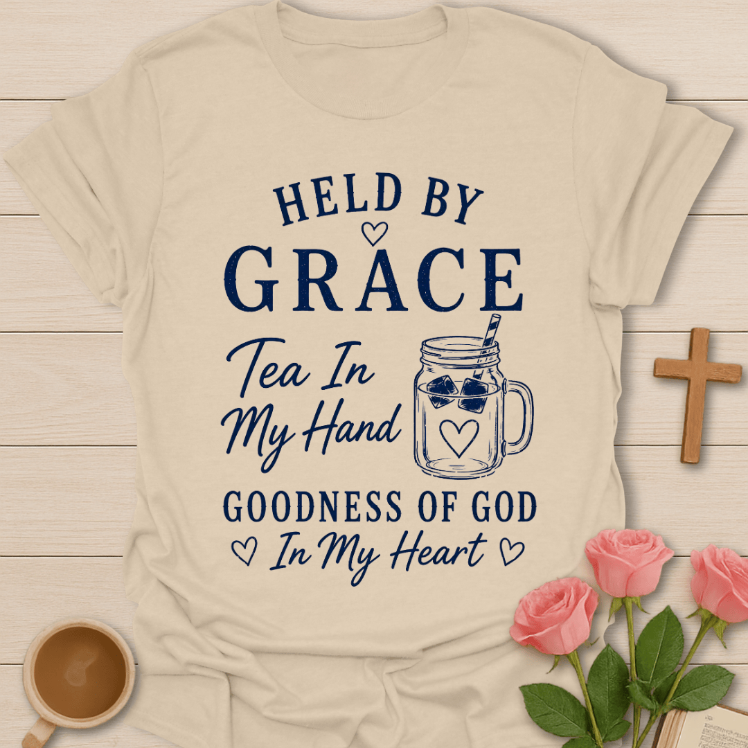 Goodness Of God T-Shirt KozzyCo Christian and tea lover design