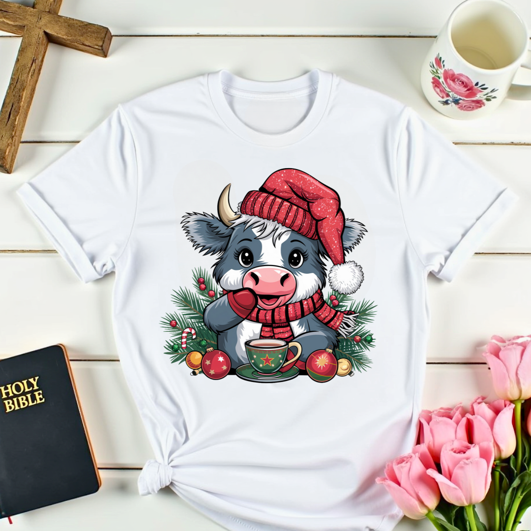 Christmas Cow T-Shirt