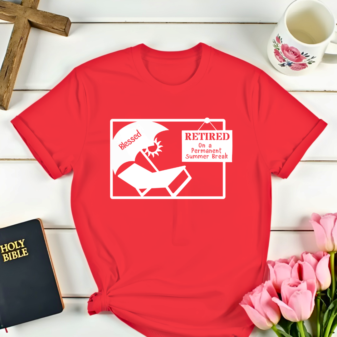 Blessed Retired Teacher T-Shirt