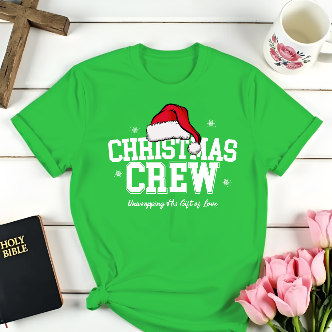 Christmas Crew Unwrap Love T-Shirt