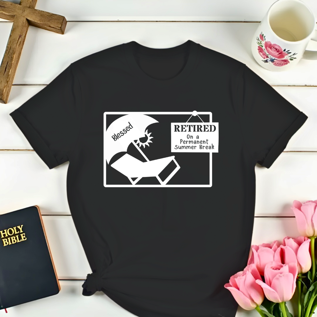 Blessed Retired Teacher T-Shirt