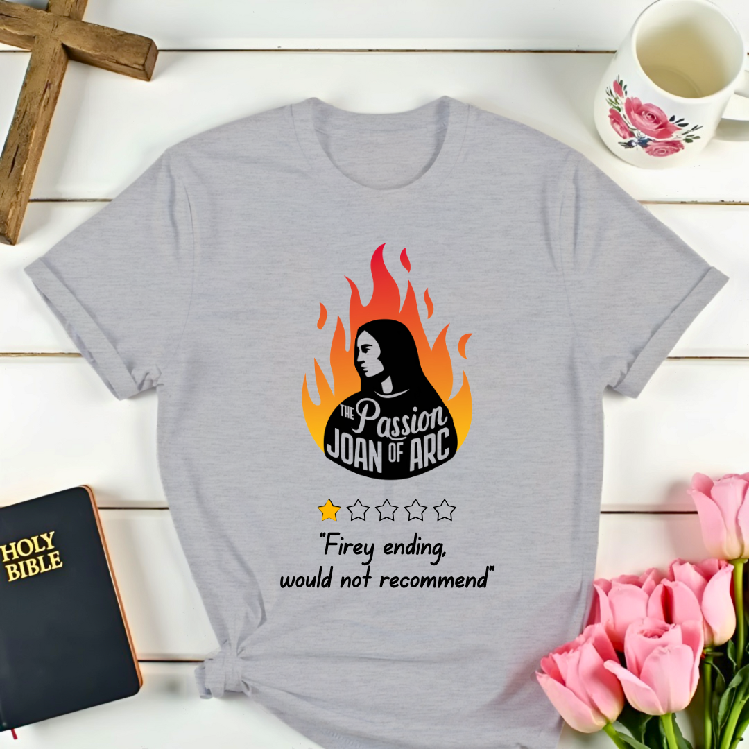 Joan of Arch Review T-Shirt