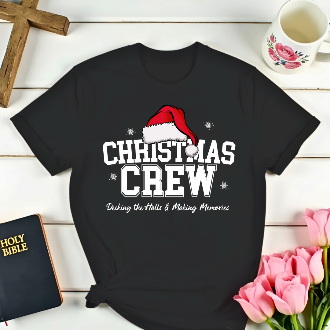 Christmas Crew Deck The Halls T-Shirt