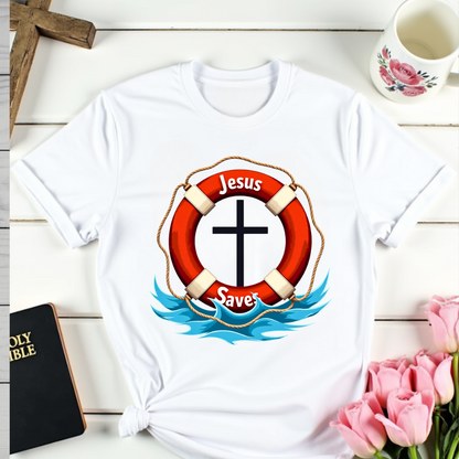 Jesus Lifebuoy T-Shirt