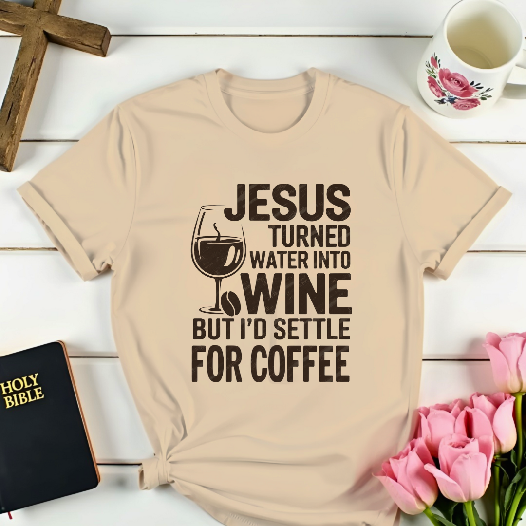 Wine Or Coffee T-Shirt