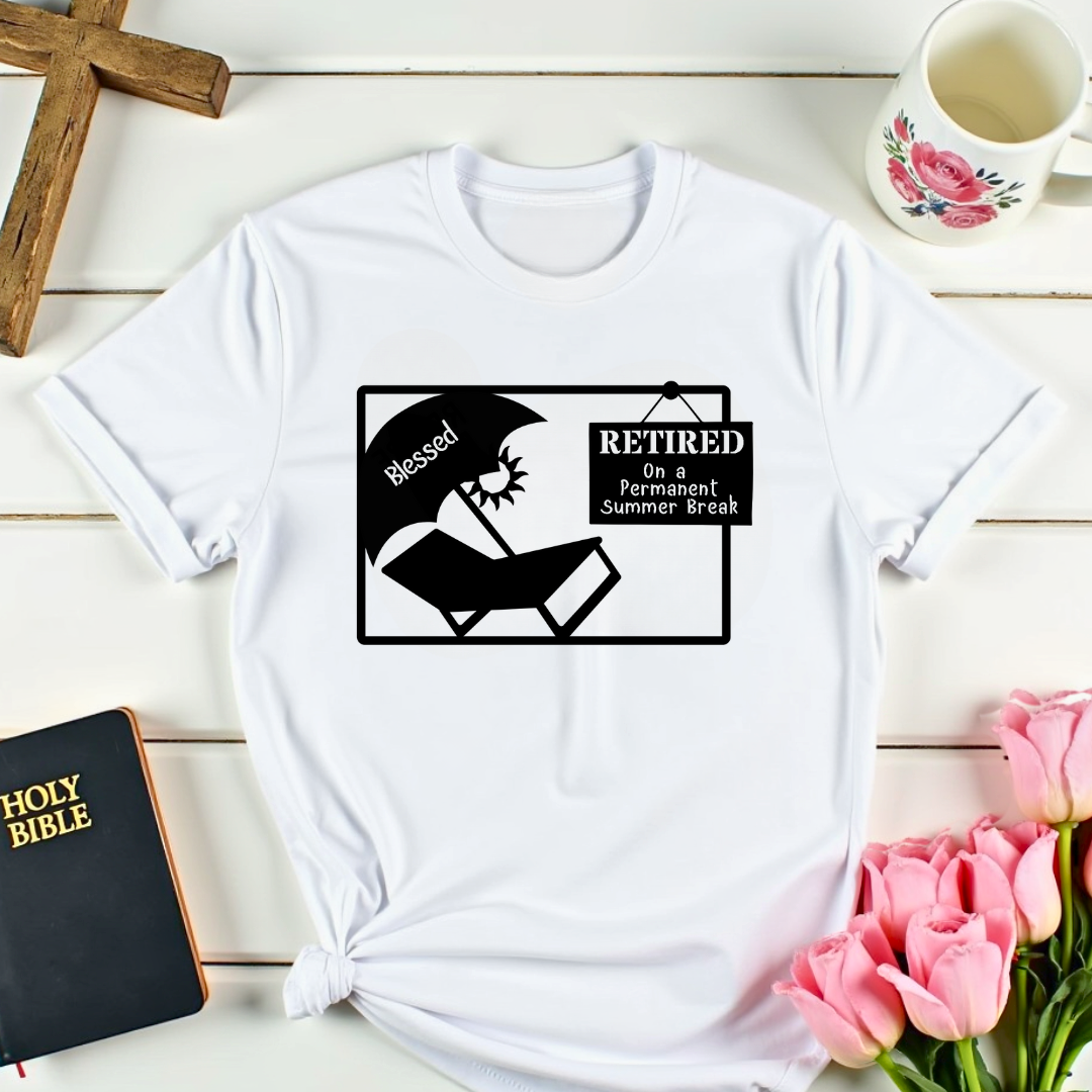 Blessed Retired Teacher T-Shirt
