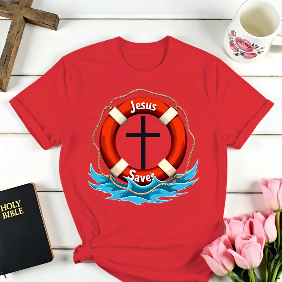 Jesus Lifebuoy T-Shirt