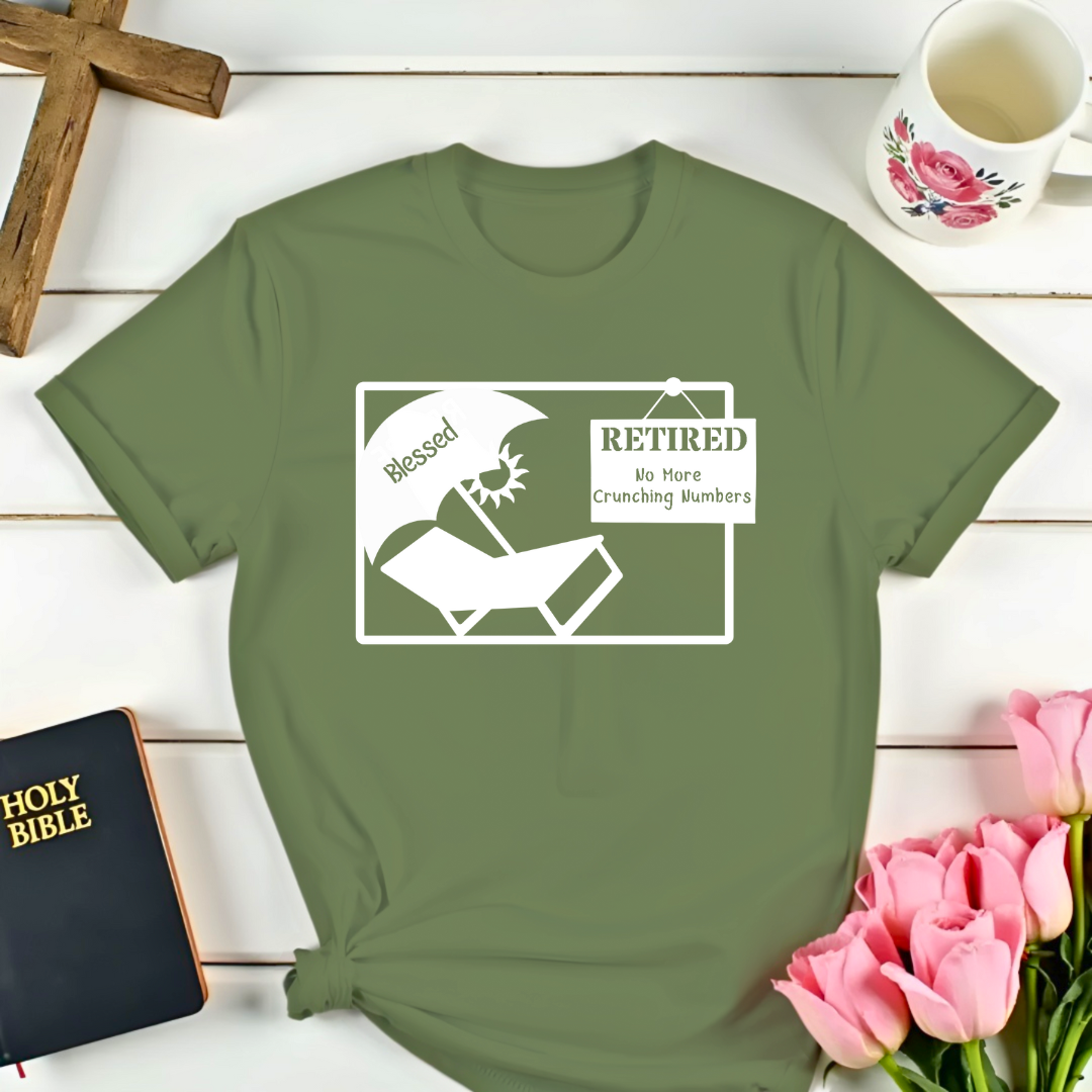 Blessed Retired Accountant T-Shirt