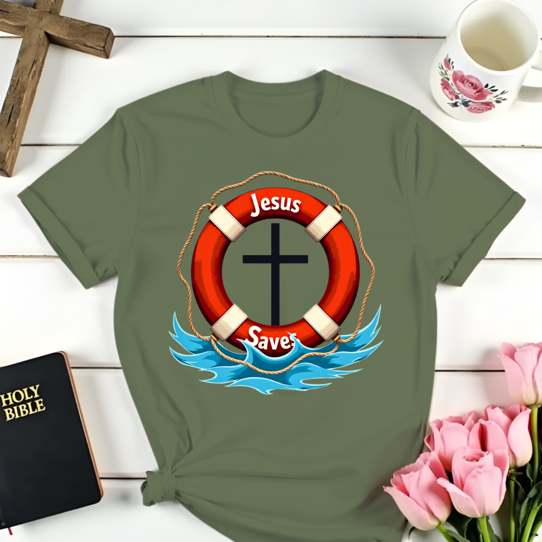 Jesus Lifebuoy T-Shirt