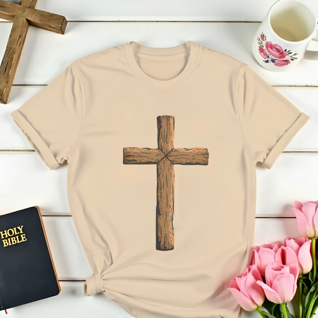 Wood Cross T-Shirt