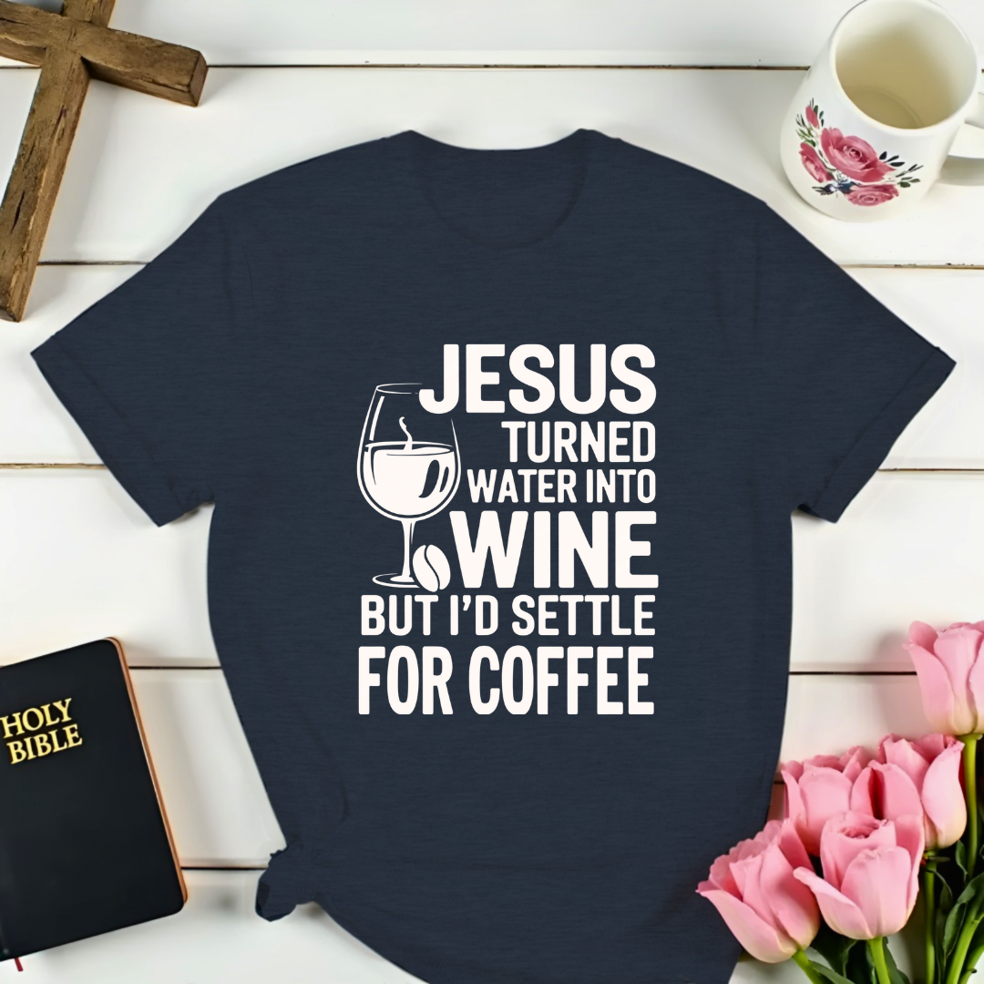 Wine Or Coffee T-Shirt