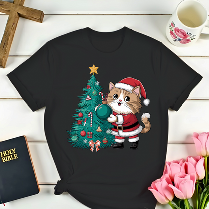Purry Santa T-Shirt