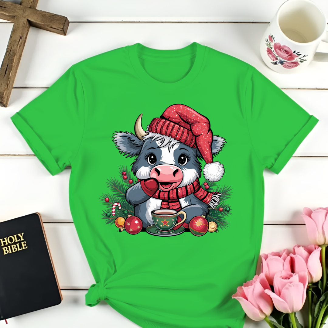 Christmas Cow T-Shirt