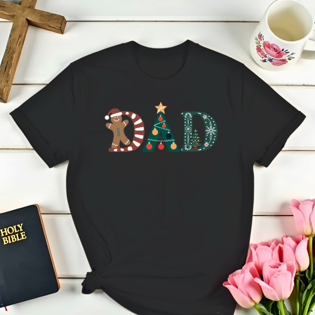 Gingerbread Dad Christmas T-Shirt