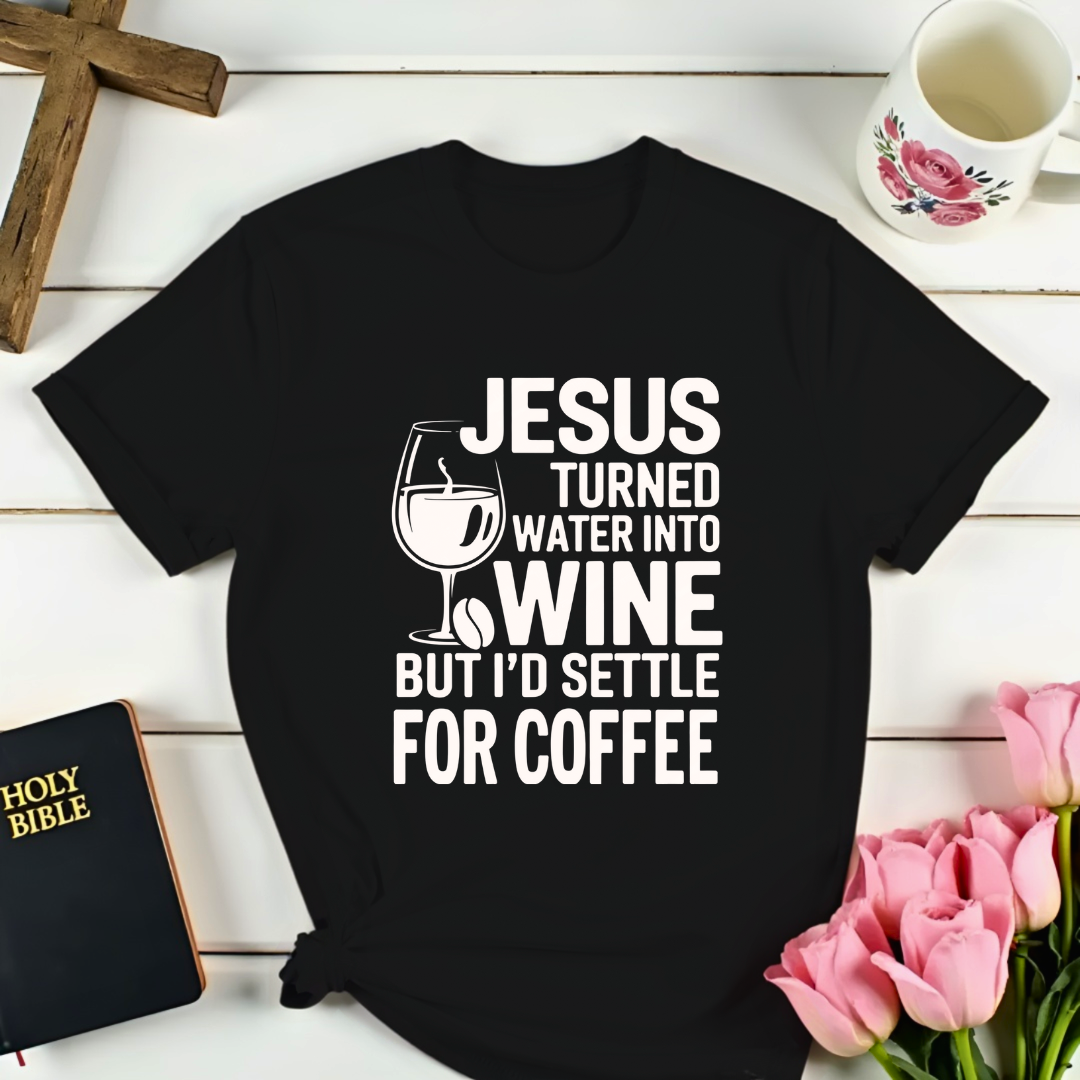 Wine Or Coffee T-Shirt