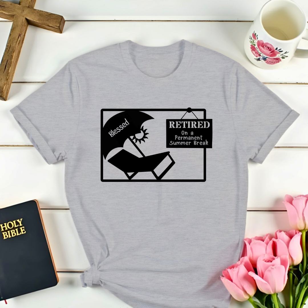 Blessed Retired Teacher T-Shirt