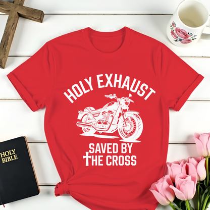 Exhaust  And Cross T-Shirt