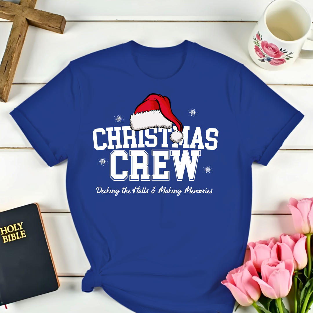 Christmas Crew Deck The Halls T-Shirt