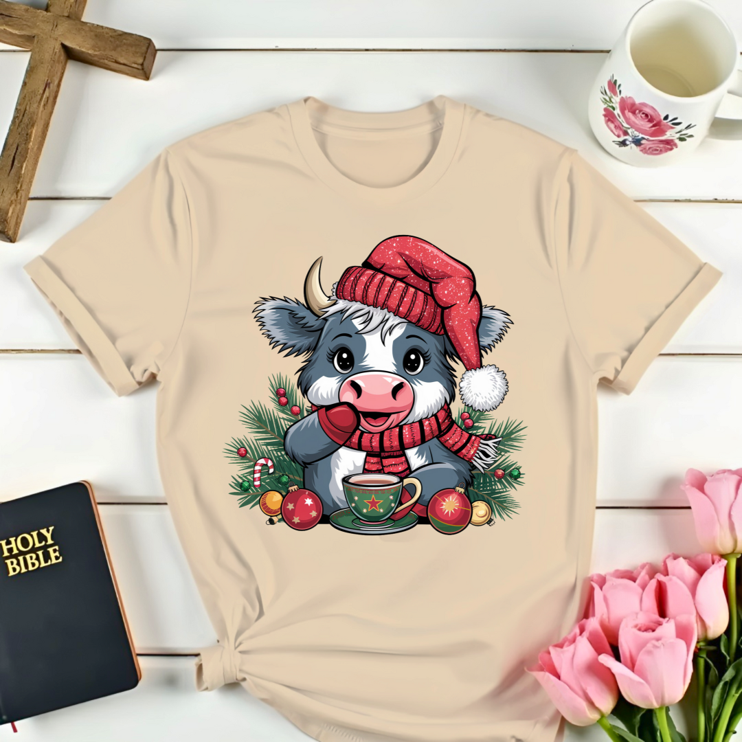 Christmas Cow T-Shirt