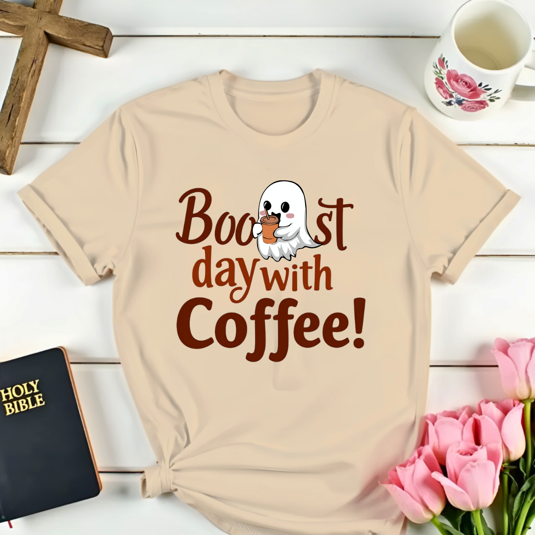 Boo..st Day With Coffee T-Shirt