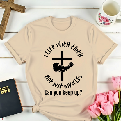 Jesus Muscles T-Shirt