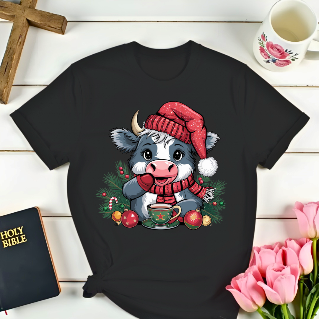 Christmas Cow T-Shirt