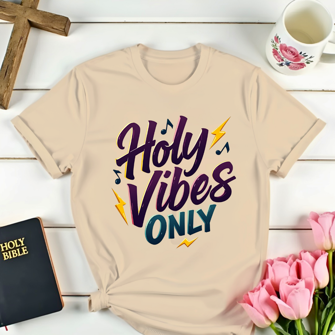 Musical Holy Vibes Only T-Shirt