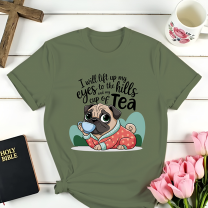 Psalm 121:1 Dog T-Shirt