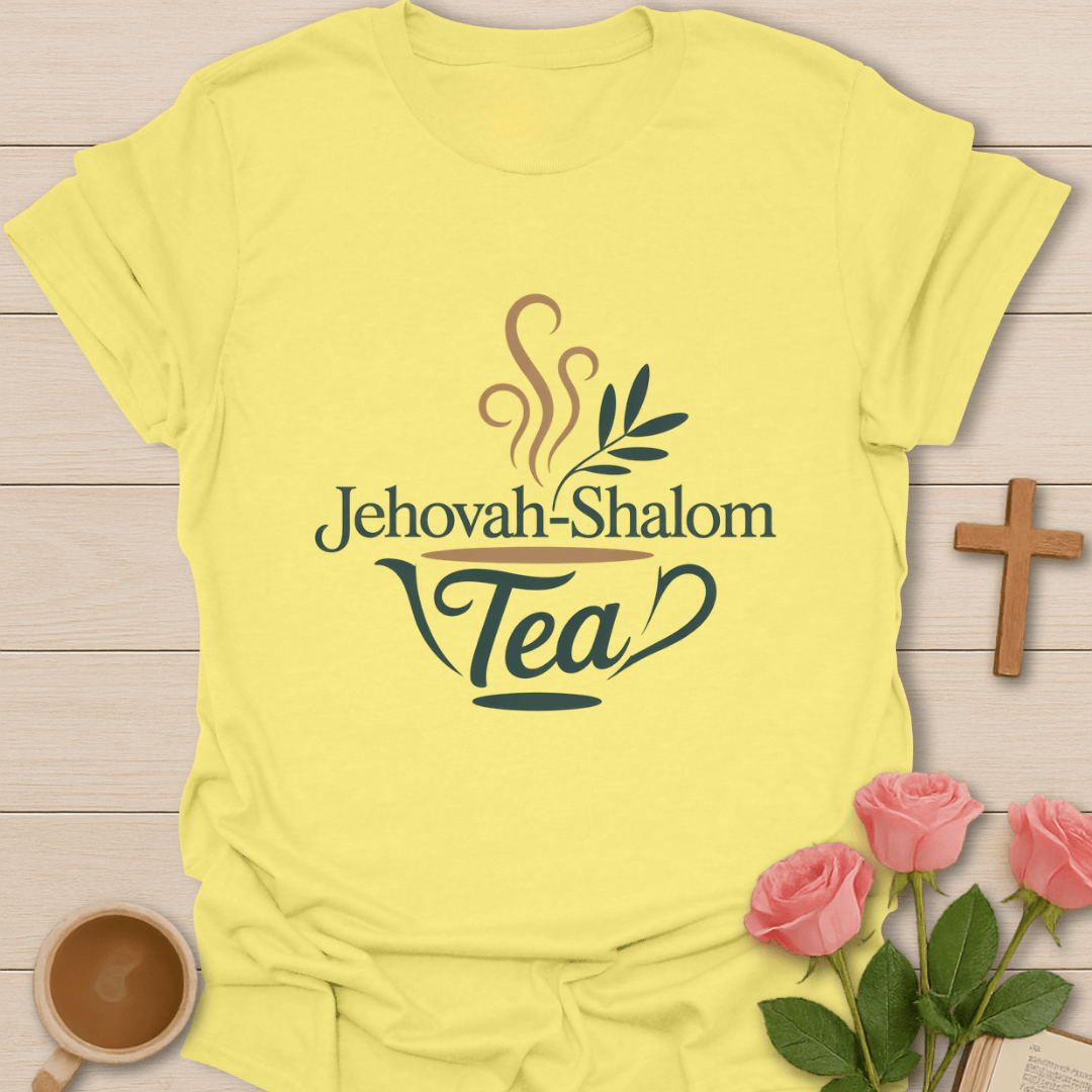 Jehovah Shalom Peace Tea T-Shirt T-Shirt
