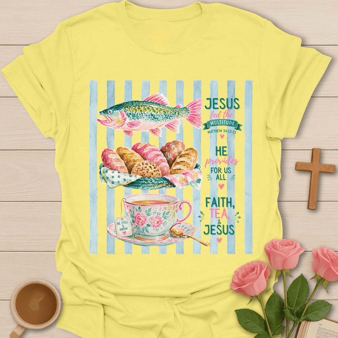 Fish, Bread & Tea T-Shirt T-Shirt