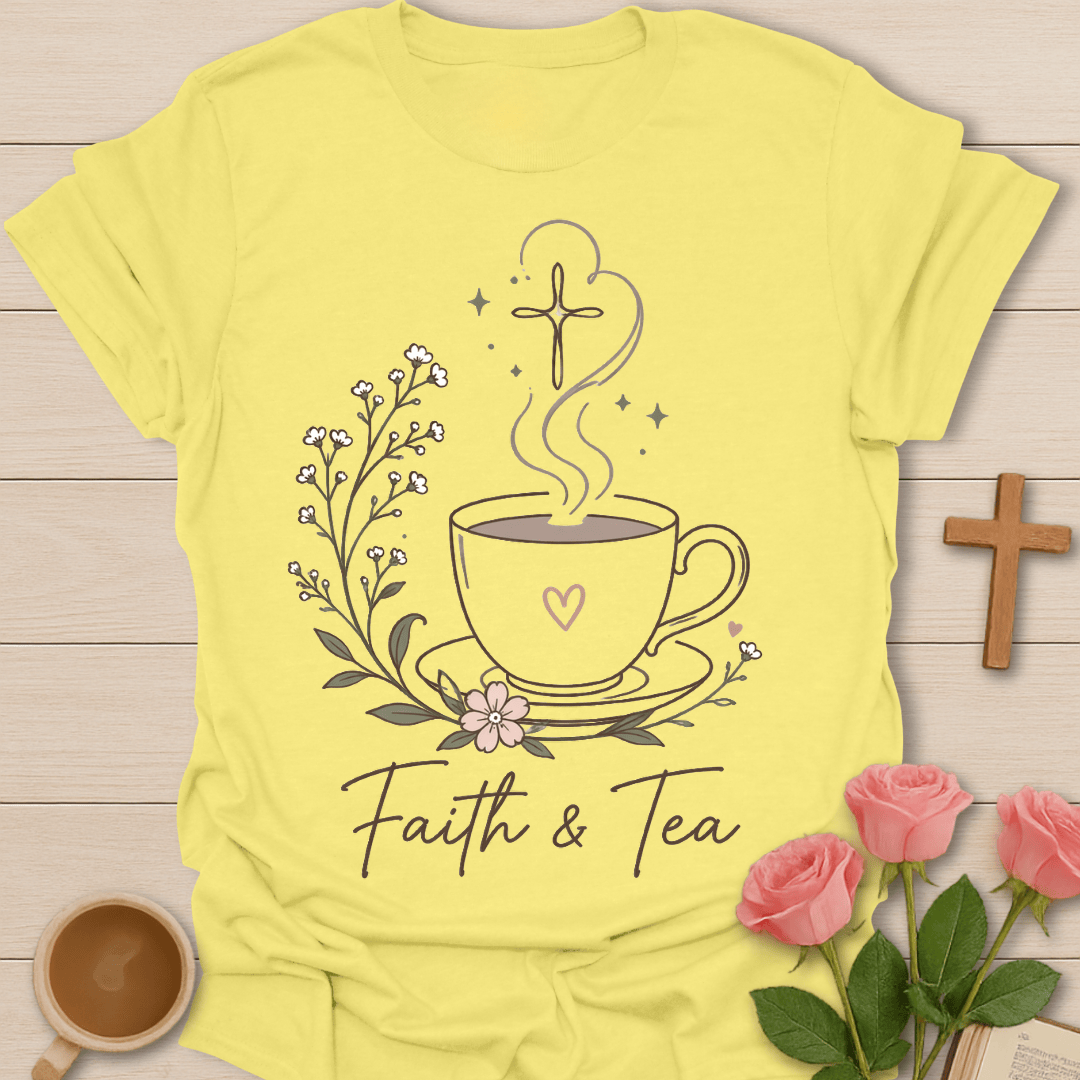 Faith And Tea T-shirt T-Shirt