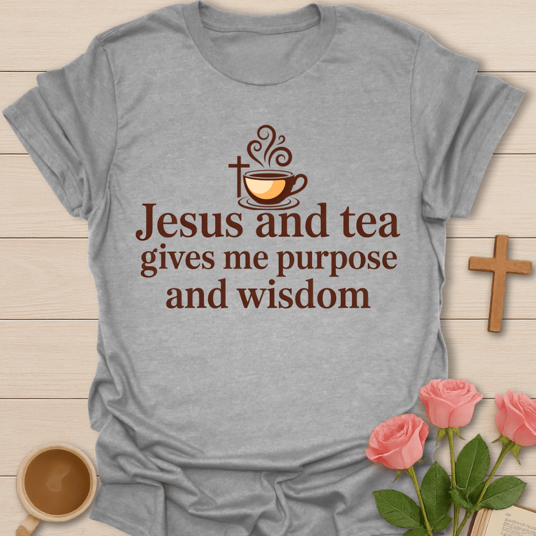 Purpose Through Christ Tea T-Shirt T-Shirt