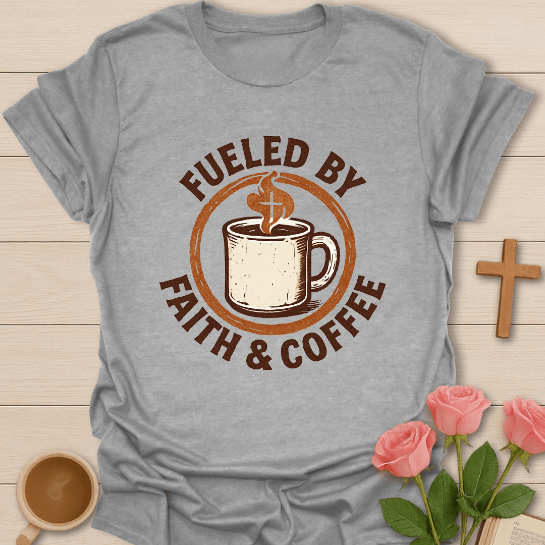 Fueled by Faith Coffee T-Shirt T-Shirt