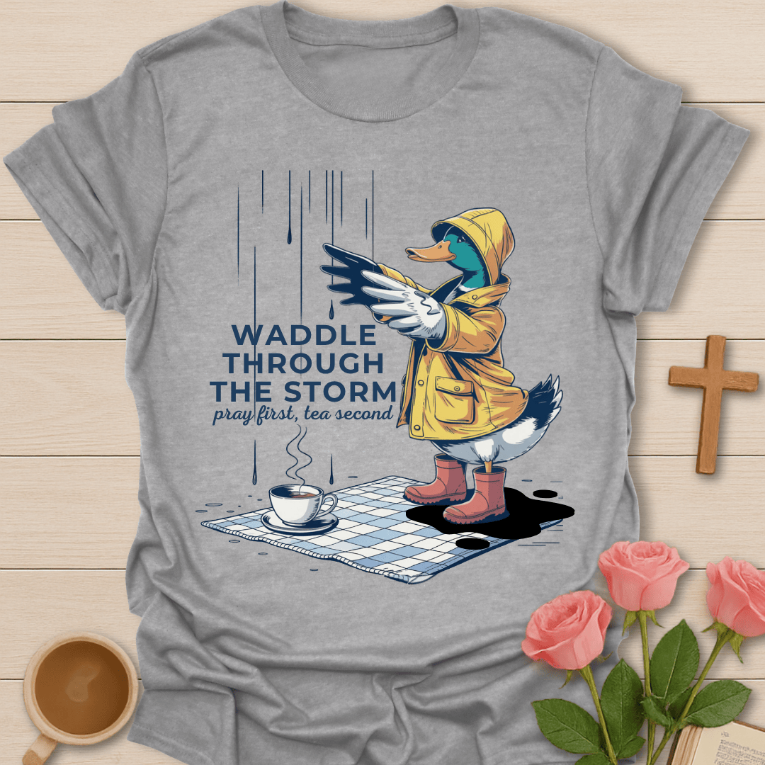 Waddle in Faith Tea T-Shirt T-Shirt