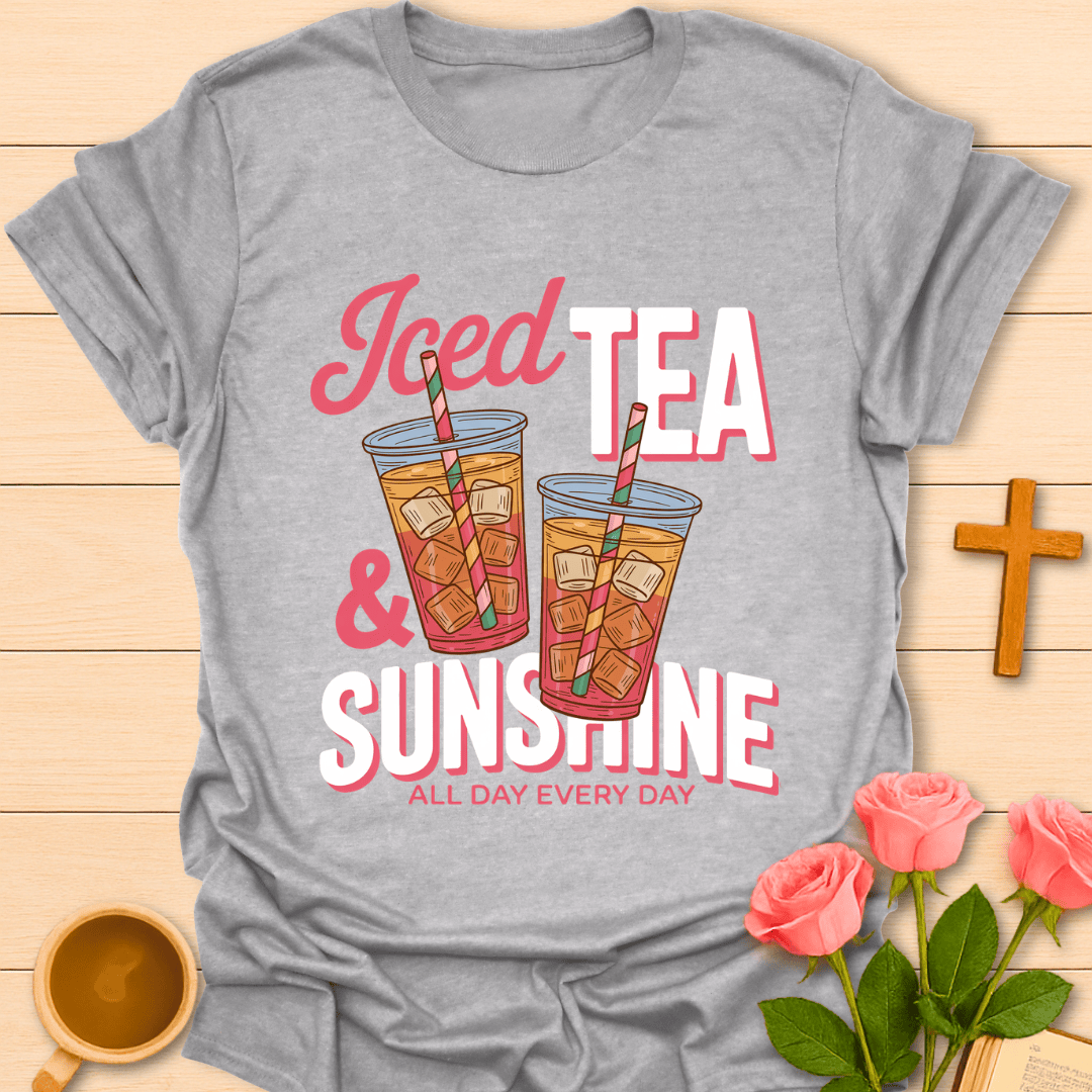 Iced Tea Sunshine Summer T-Shirt T-Shirt