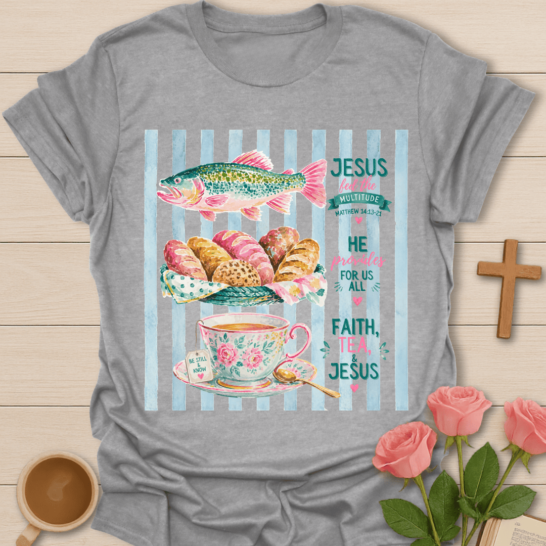Fish, Bread & Tea T-Shirt T-Shirt