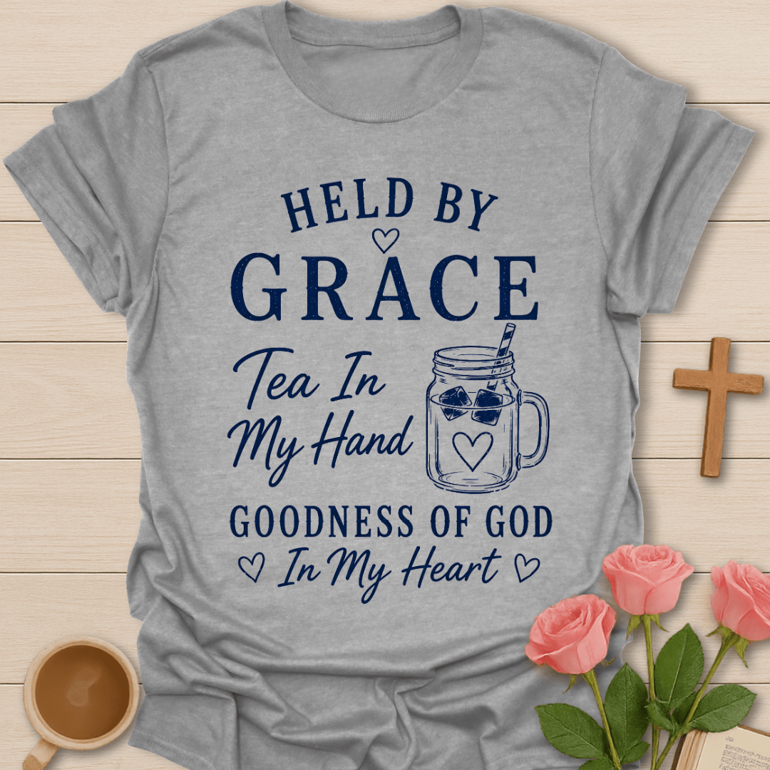 Goodness Of God T-Shirt KozzyCo Christian and tea lover design