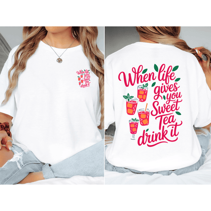 Sweet Tea Faith T-Shirt - Back T-Shirt