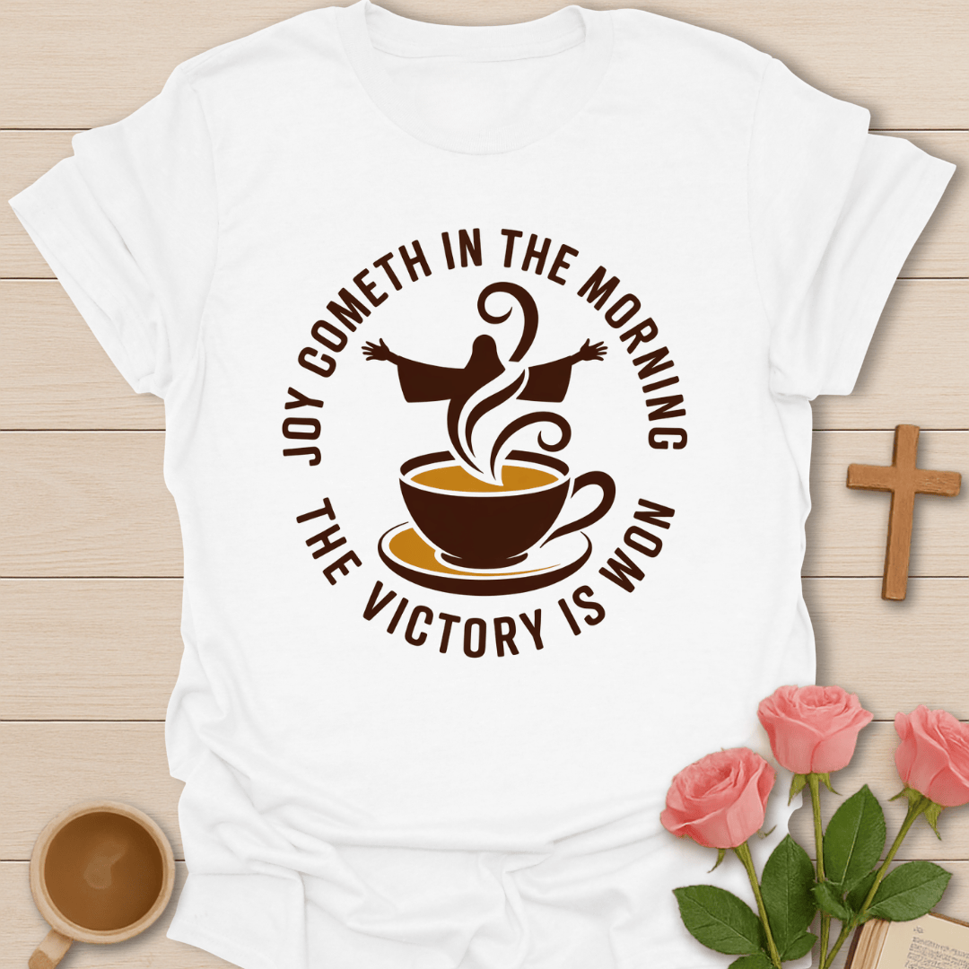 Joy Cometh Victory Tea T-Shirt T-Shirt
