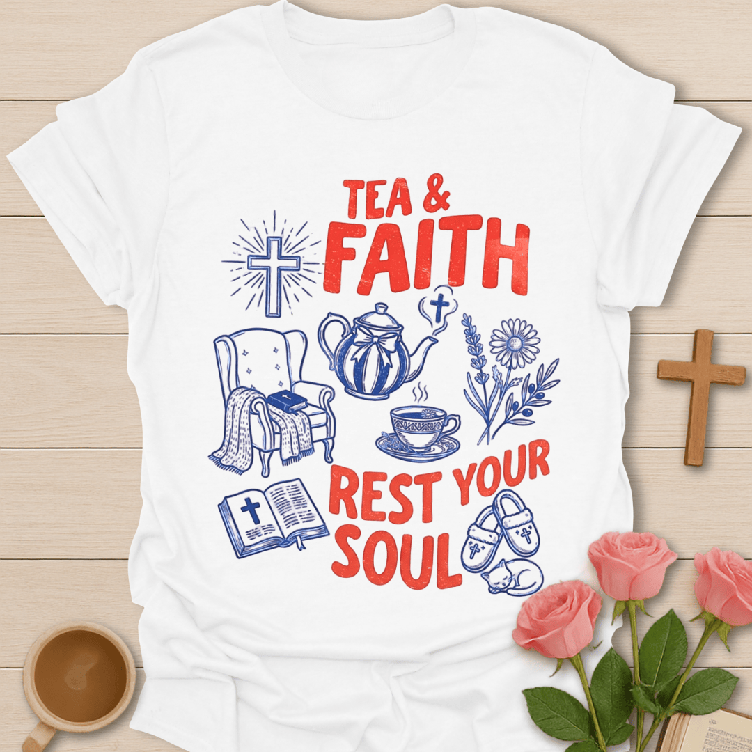 Tea & Faith Rest Your Soul T-Shirt T-Shirt