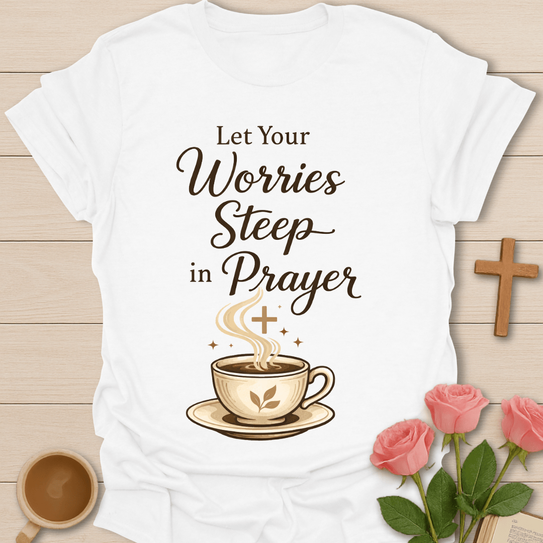 Worries Steep Prayer T-Shirt T-Shirt