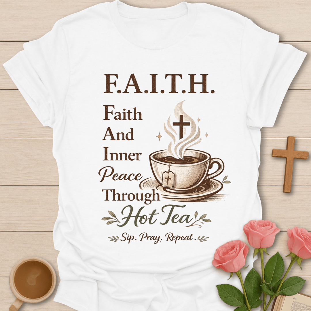 Faith Inner Peace Tea T-Shirt T-Shirt